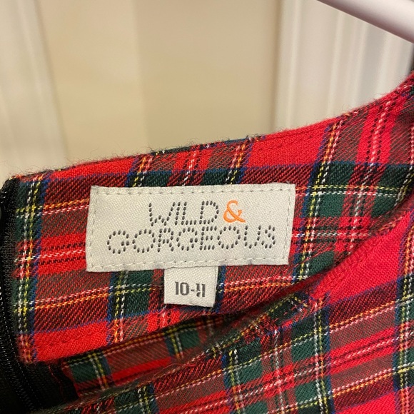 EUC Wild and Gorgeous Plaid romper - Picture 3 of 3